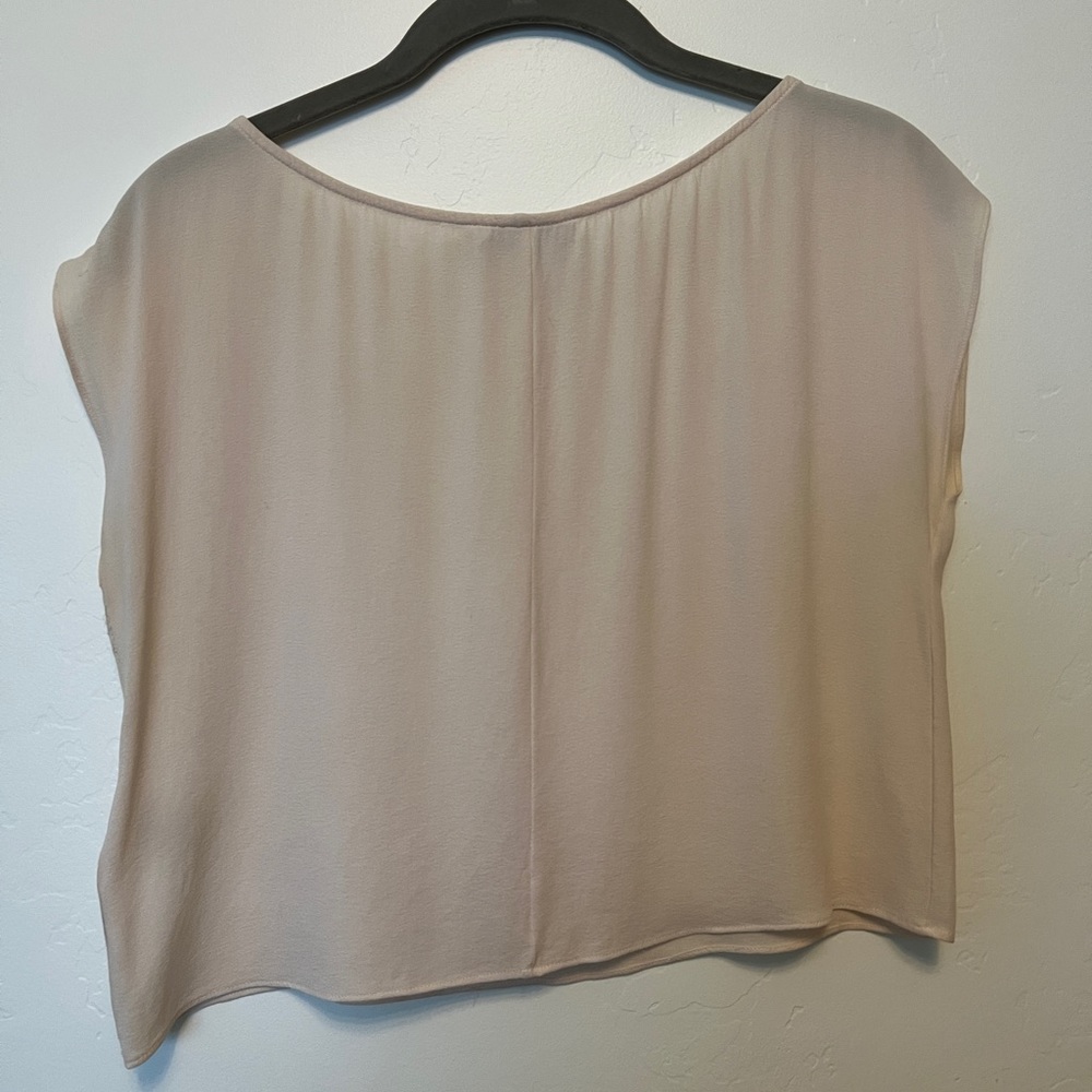 Silk Alice + Olivia crop top XS